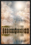 Millennial Reflection Bountiful Utah Temple Gallery Wrap