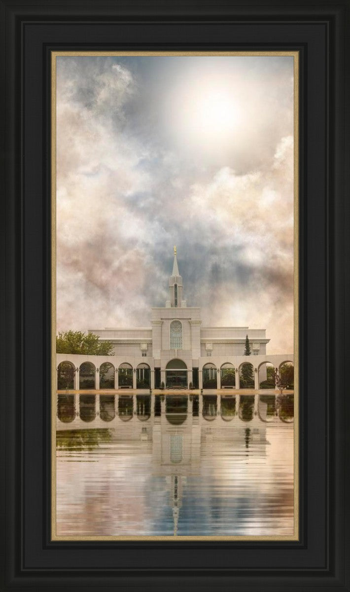 Millennial Reflection Bountiful Utah Temple