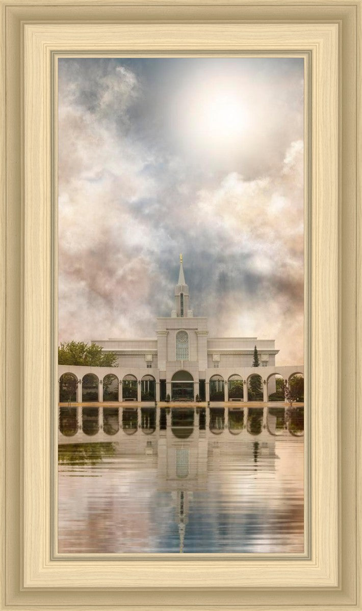 Millennial Reflection Bountiful Utah Temple