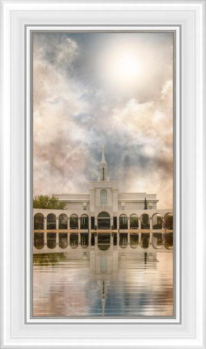 Millennial Reflection Bountiful Utah Temple
