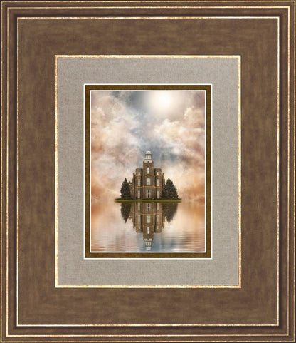 Millennial Reflection Logan Utah Temple