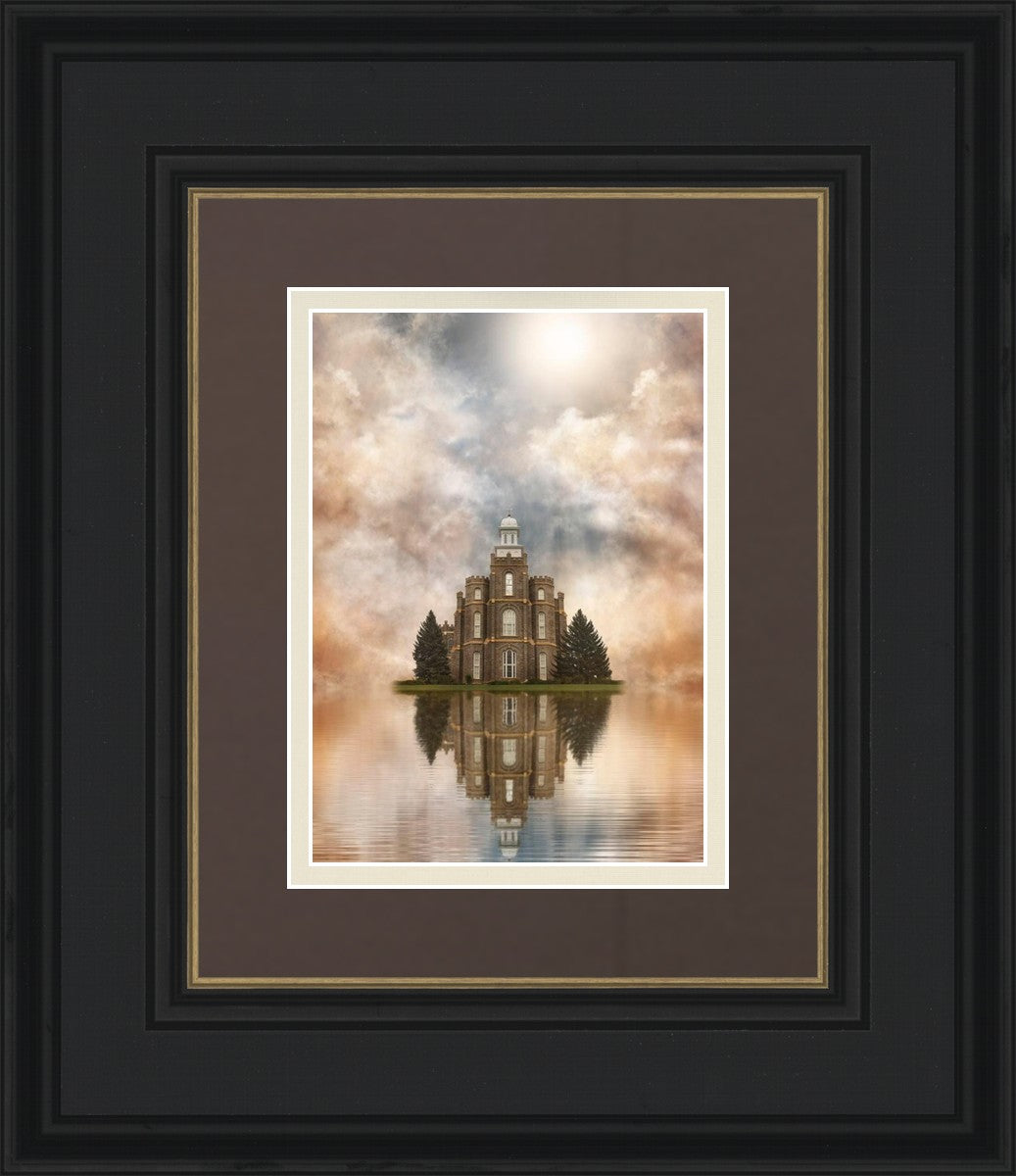 Millennial Reflection Logan Utah Temple