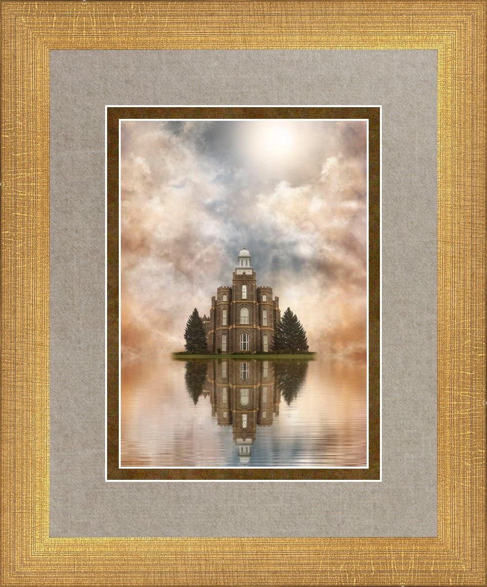 Millennial Reflection Logan Utah Temple