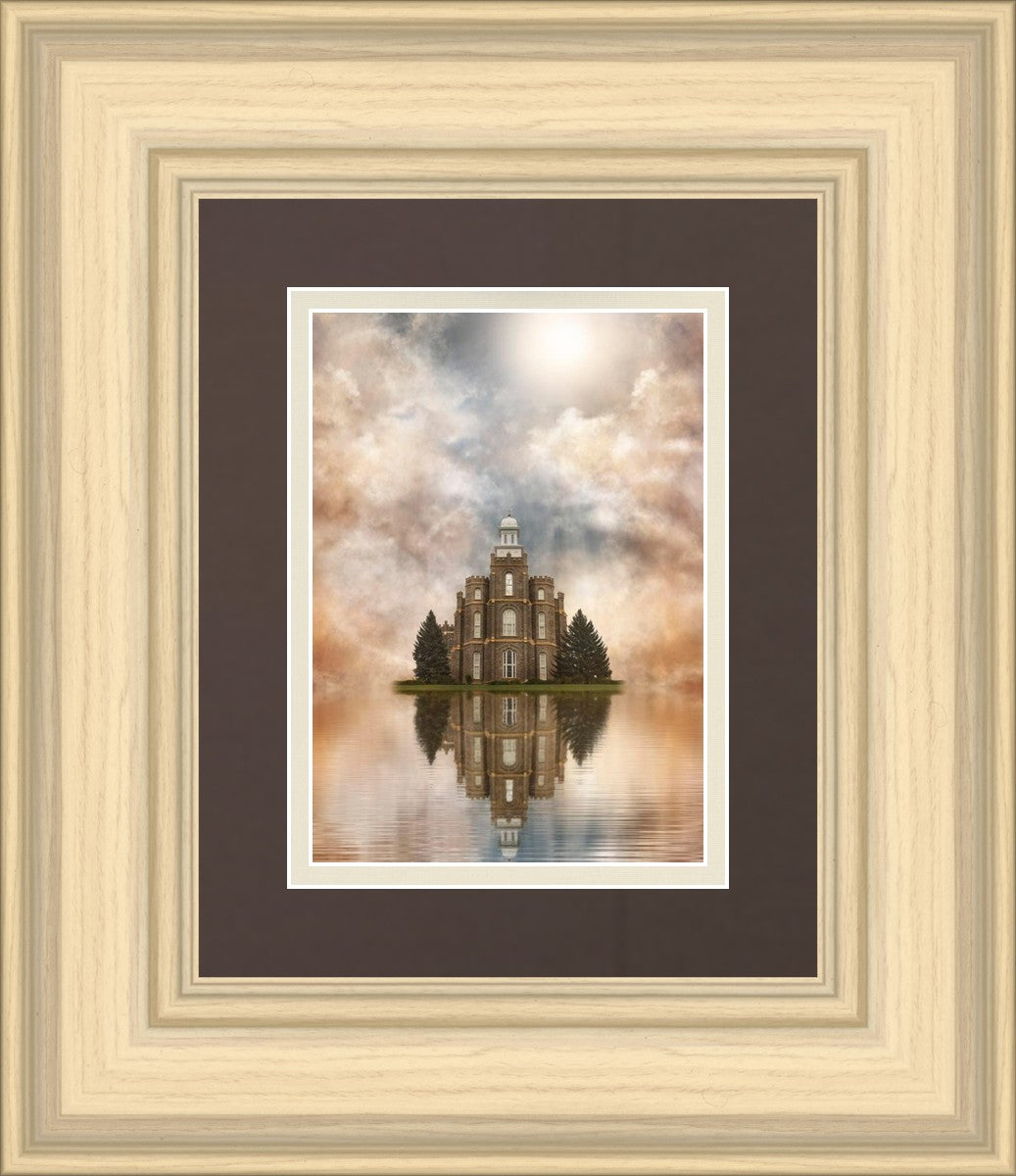 Millennial Reflection Logan Utah Temple