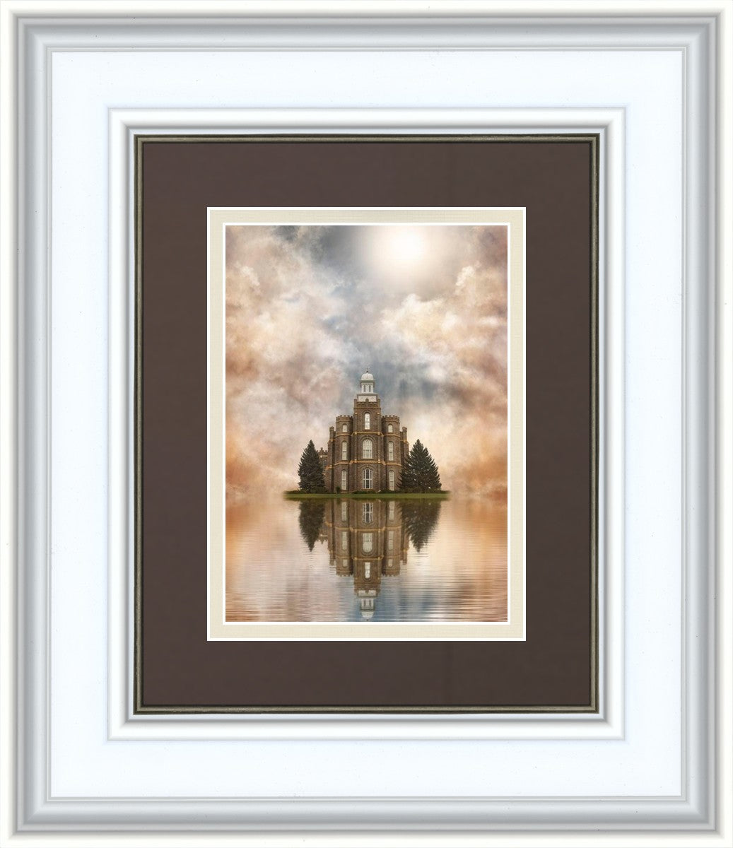 Millennial Reflection Logan Utah Temple