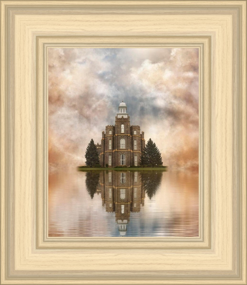 Millennial Reflection Logan Utah Temple