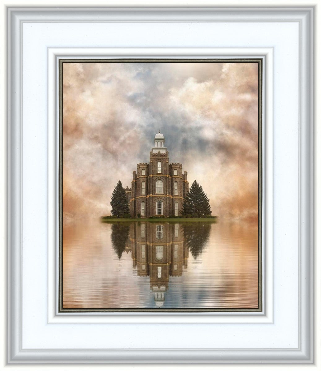 Millennial Reflection Logan Utah Temple