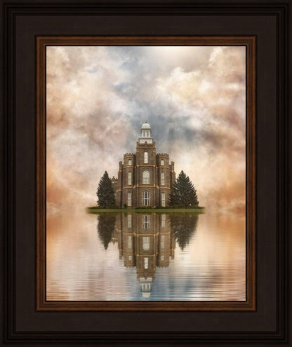 Millennial Reflection Logan Utah Temple