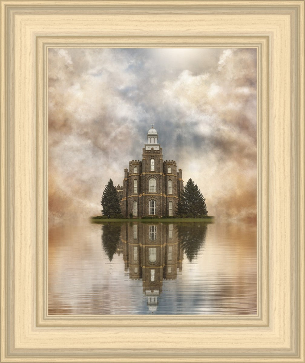 Millennial Reflection Logan Utah Temple