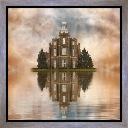 Millennial Reflection Logan Utah Temple