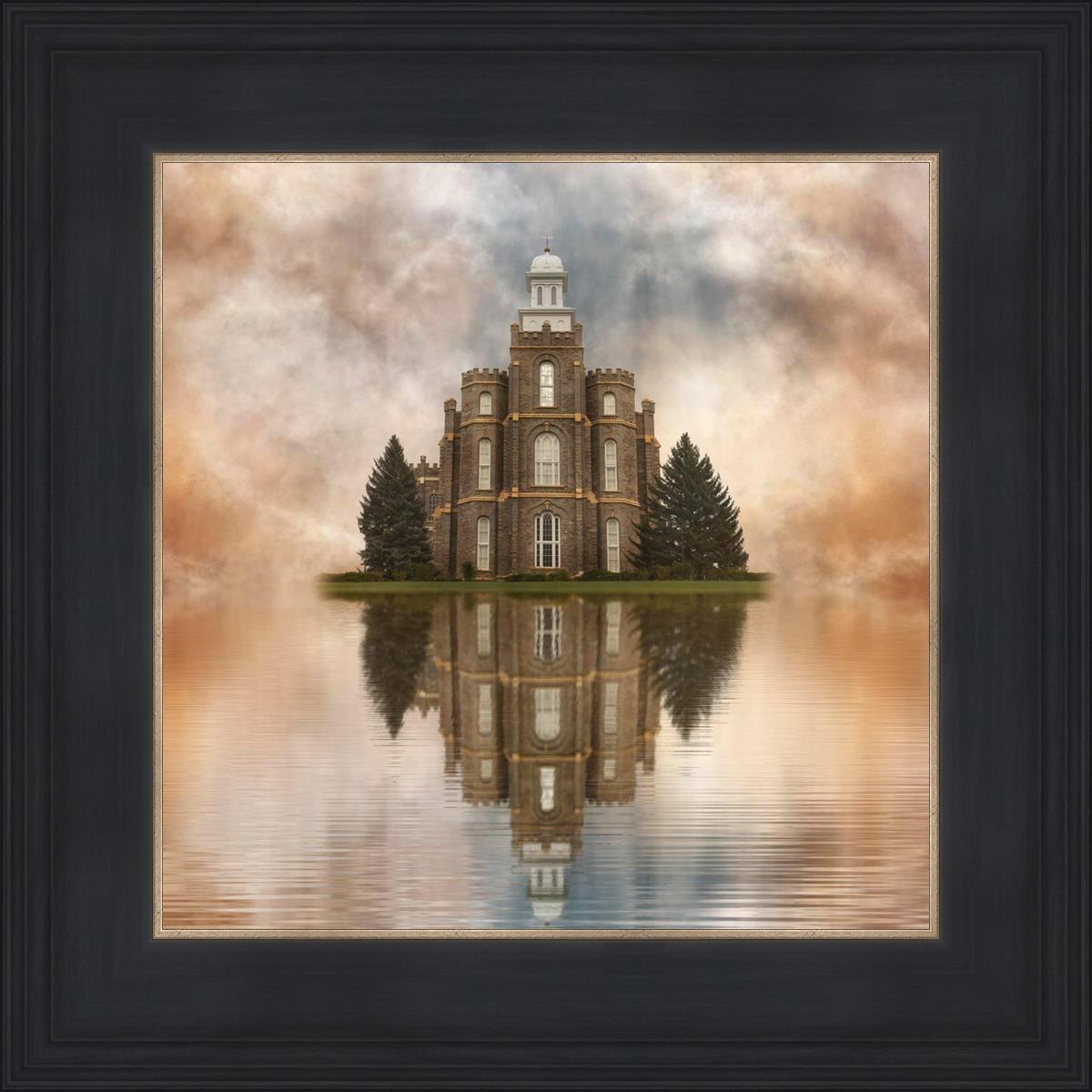Millennial Reflection Logan Utah Temple