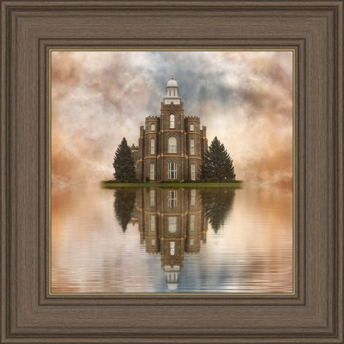 Millennial Reflection Logan Utah Temple