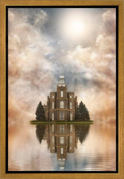 Millennial Reflection Logan Utah Temple