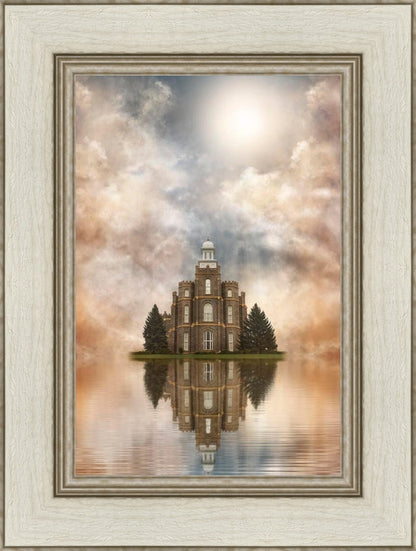 Millennial Reflection Logan Utah Temple