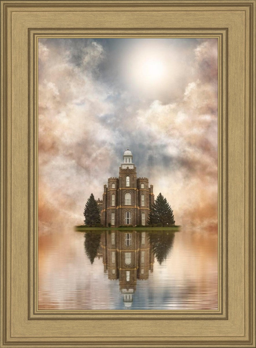 Millennial Reflection Logan Utah Temple