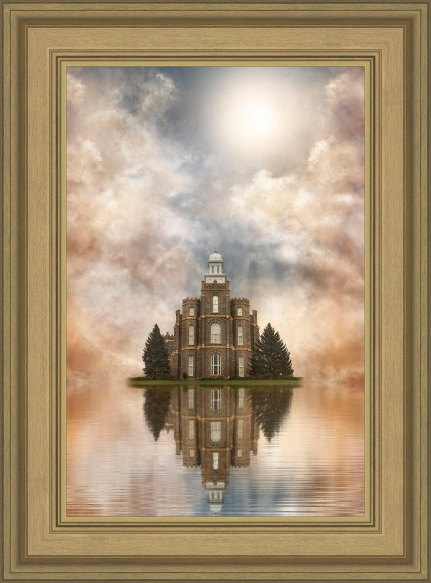 Millennial Reflection Logan Utah Temple