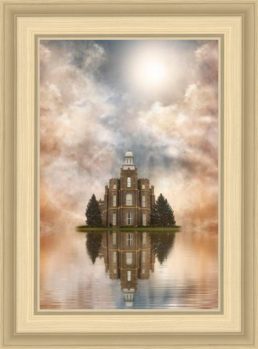 Millennial Reflection Logan Utah Temple