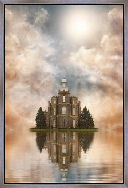 Millennial Reflection Logan Utah Temple