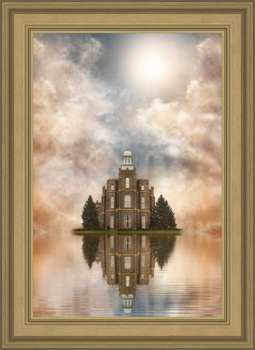 Millennial Reflection Logan Utah Temple