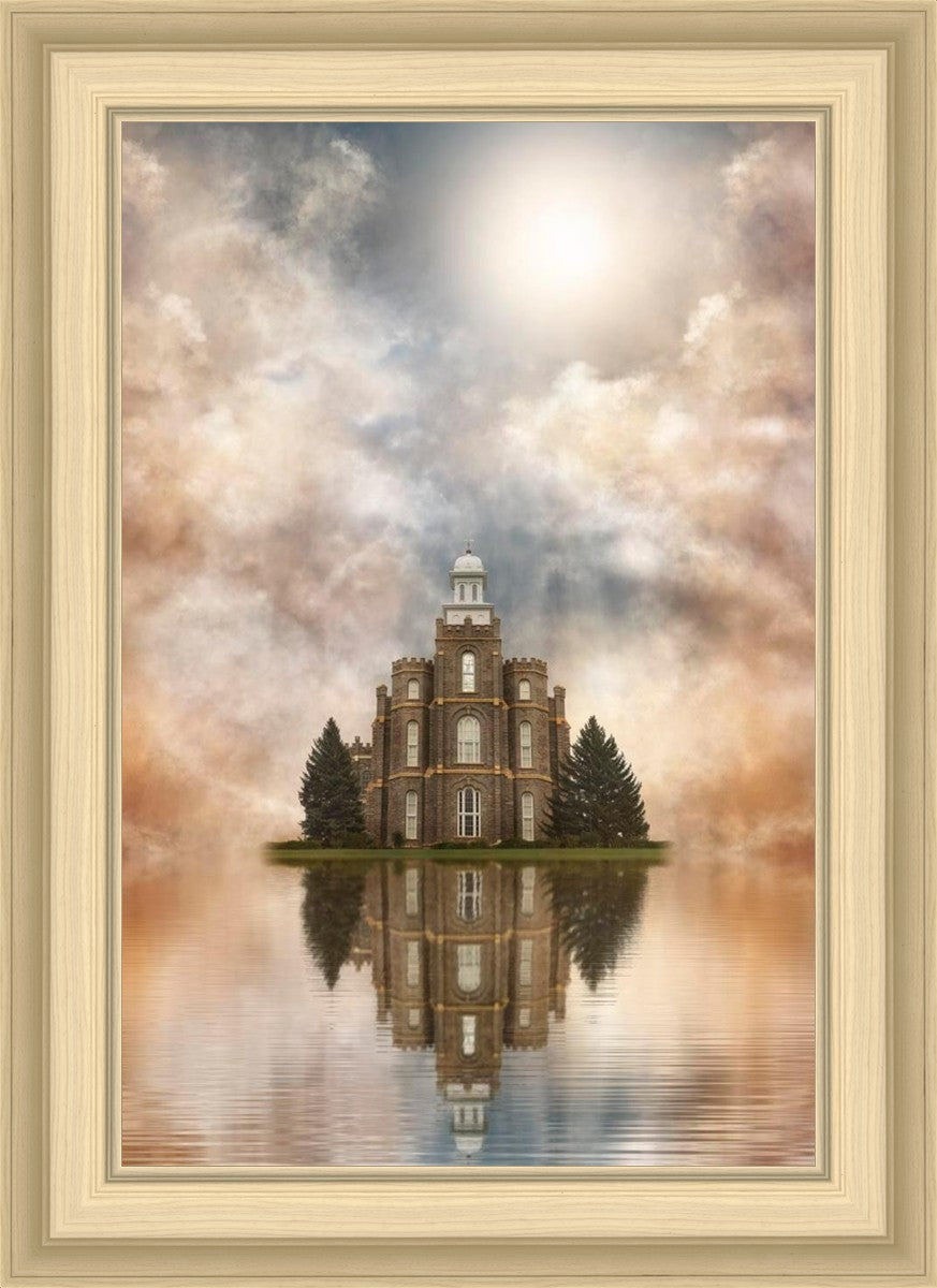 Millennial Reflection Logan Utah Temple