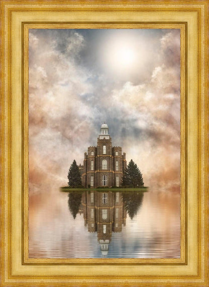 Millennial Reflection Logan Utah Temple