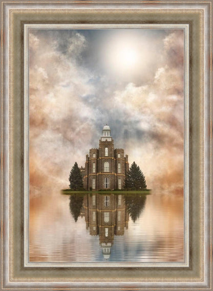 Millennial Reflection Logan Utah Temple