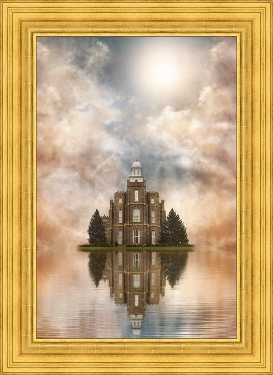 Millennial Reflection Logan Utah Temple