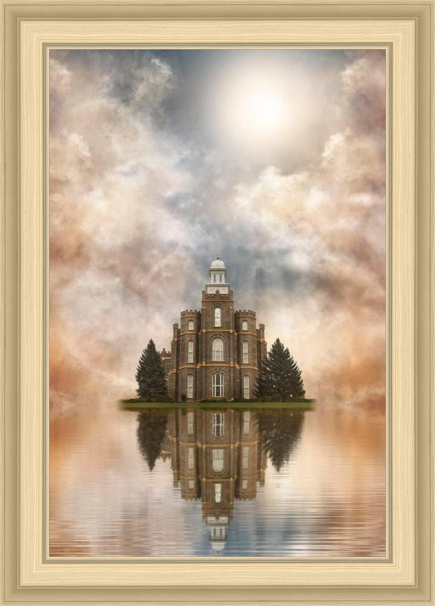 Millennial Reflection Logan Utah Temple