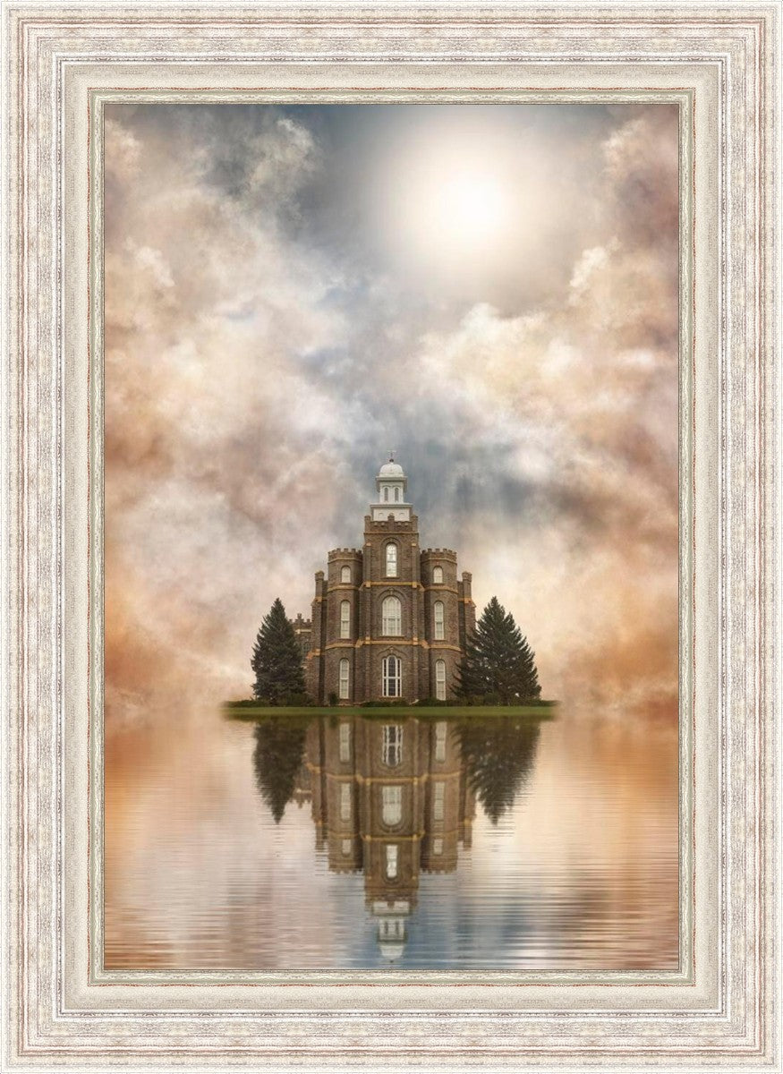 Millennial Reflection Logan Utah Temple