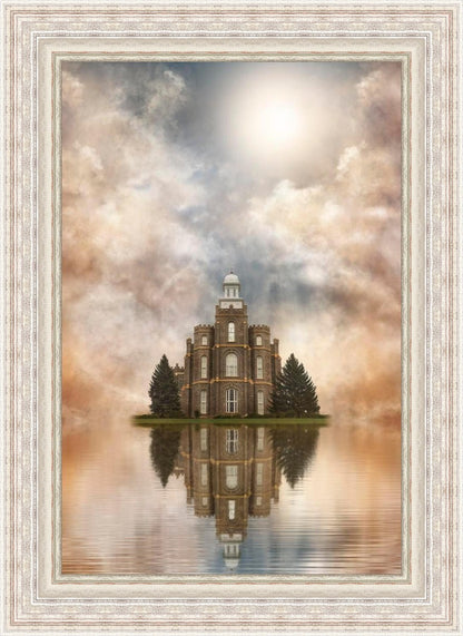 Millennial Reflection Logan Utah Temple