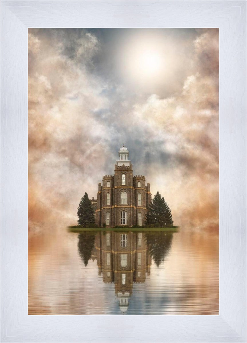 Millennial Reflection Logan Utah Temple