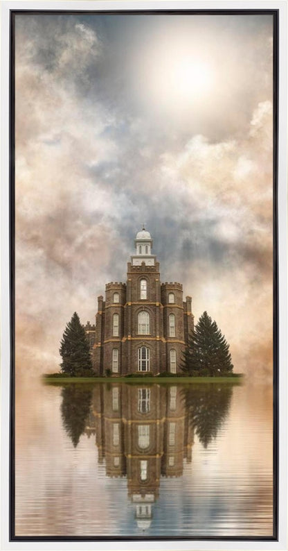 Millennial Reflection Logan Utah Temple