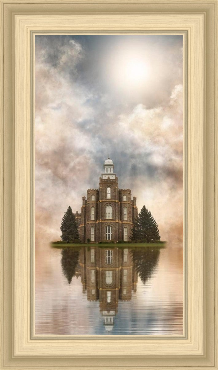 Millennial Reflection Logan Utah Temple
