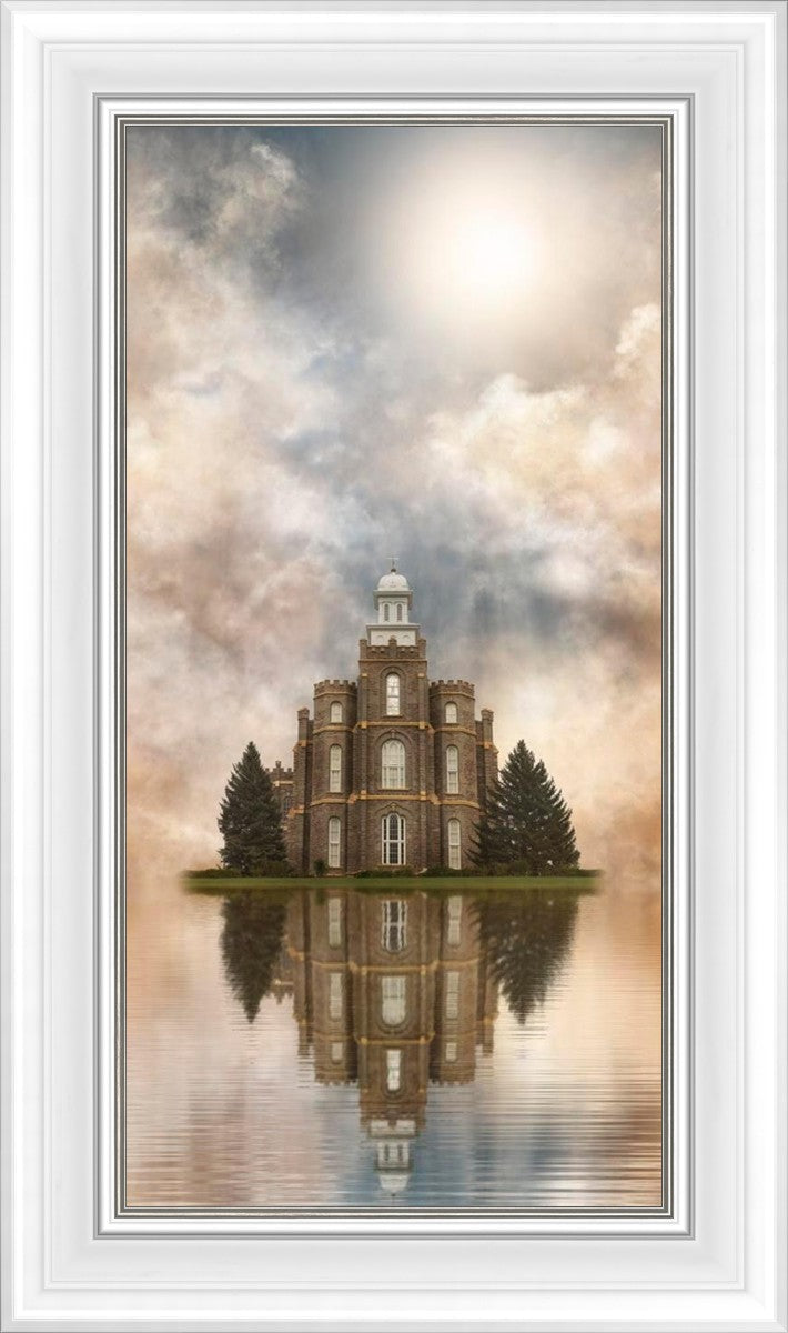 Millennial Reflection Logan Utah Temple
