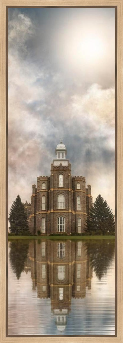 Millennial Reflection Logan Utah Temple