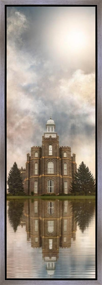 Millennial Reflection Logan Utah Temple