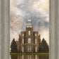Millennial Reflection Logan Utah Temple