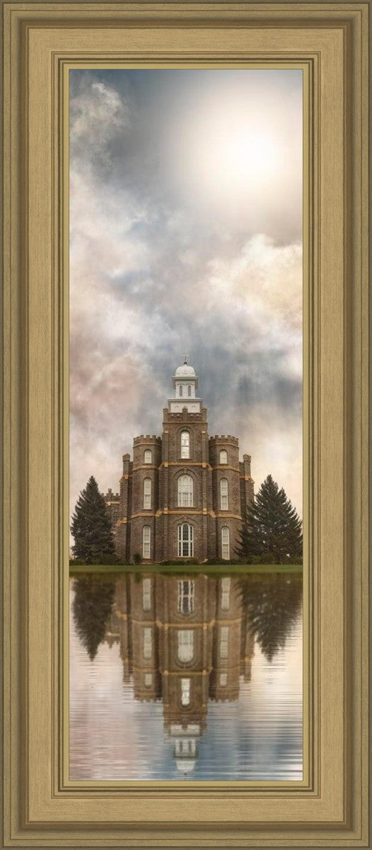 Millennial Reflection Logan Utah Temple