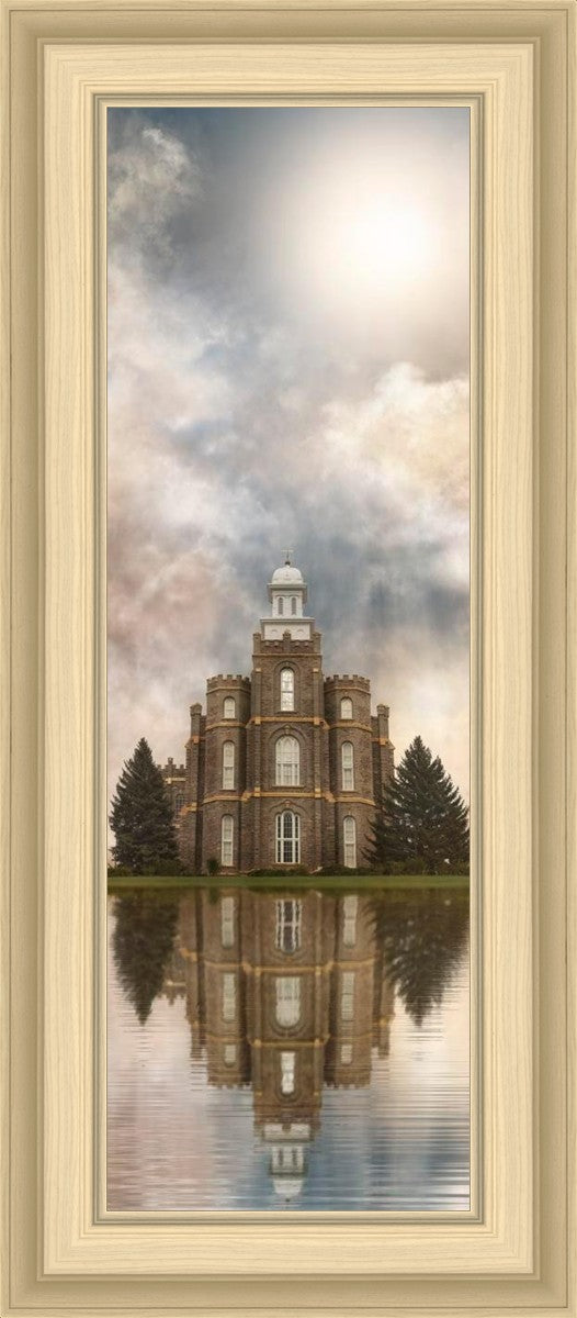 Millennial Reflection Logan Utah Temple