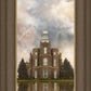 Millennial Reflection Logan Utah Temple