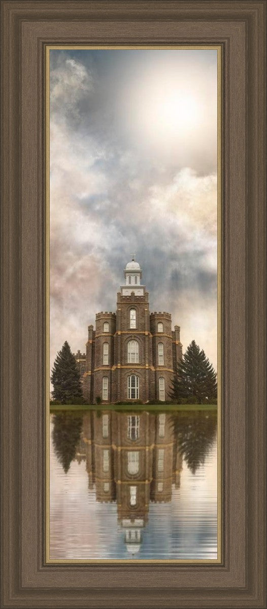Millennial Reflection Logan Utah Temple