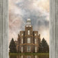 Millennial Reflection Logan Utah Temple