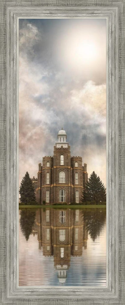 Millennial Reflection Logan Utah Temple