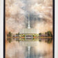 Millennial Reflection Provo Utah Temple