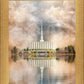 Millennial Reflection Provo Utah Temple