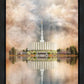 Millennial Reflection Provo Utah Temple