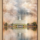 Millennial Reflection Provo Utah Temple