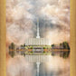 Millennial Reflection Provo Utah Temple