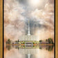 Millennial Reflection Provo Utah Temple