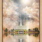 Millennial Reflection Provo Utah Temple